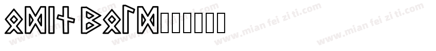 Odin Bold字体转换